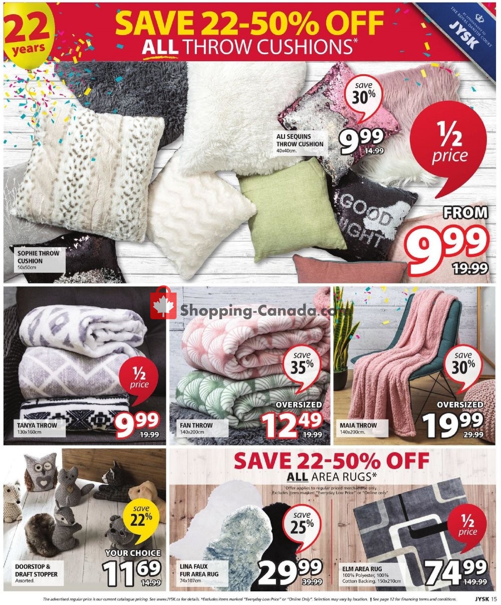 JYSK flyer from Thursday October 18, 2018 to Wednesday October 24, 2018 - page 16