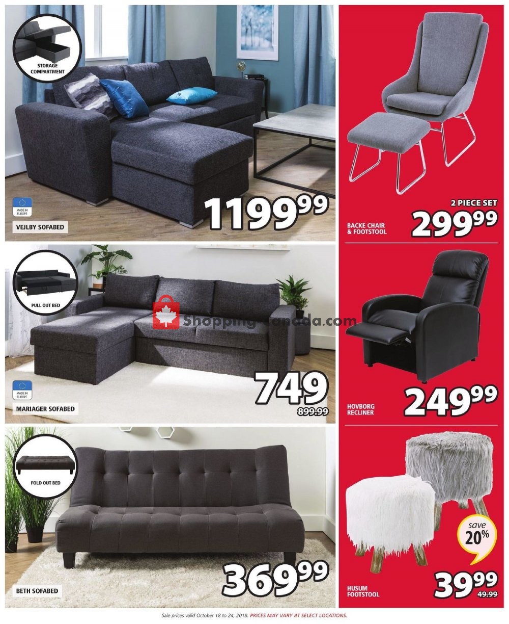 JYSK flyer from Thursday October 18, 2018 to Wednesday October 24, 2018 - page 19
