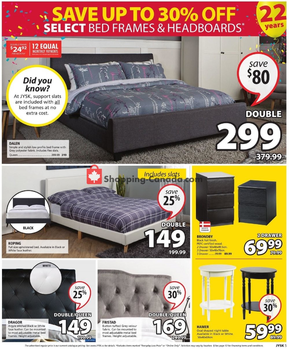 JYSK flyer from Thursday October 18, 2018 to Wednesday October 24, 2018 - page 6
