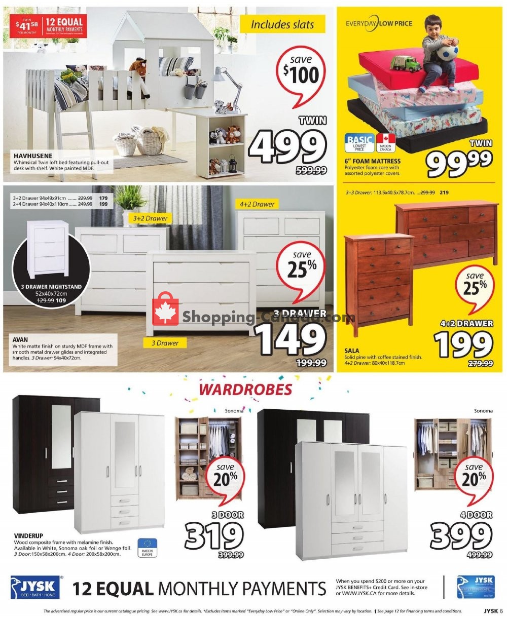 JYSK flyer from Thursday October 18, 2018 to Wednesday October 24, 2018 - page 7