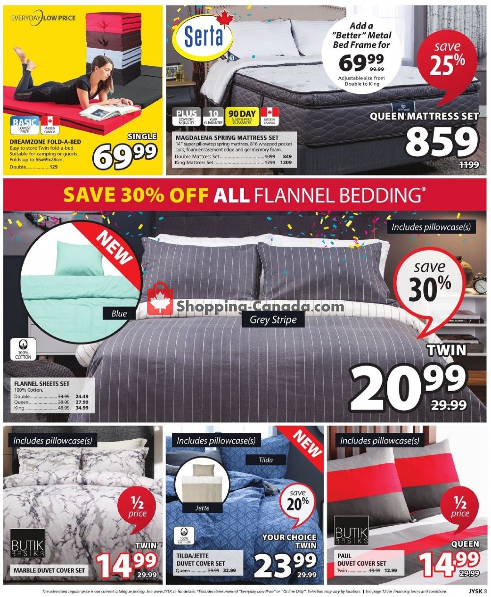 JYSK flyer from Thursday October 18, 2018 to Wednesday October 24, 2018 - page 9