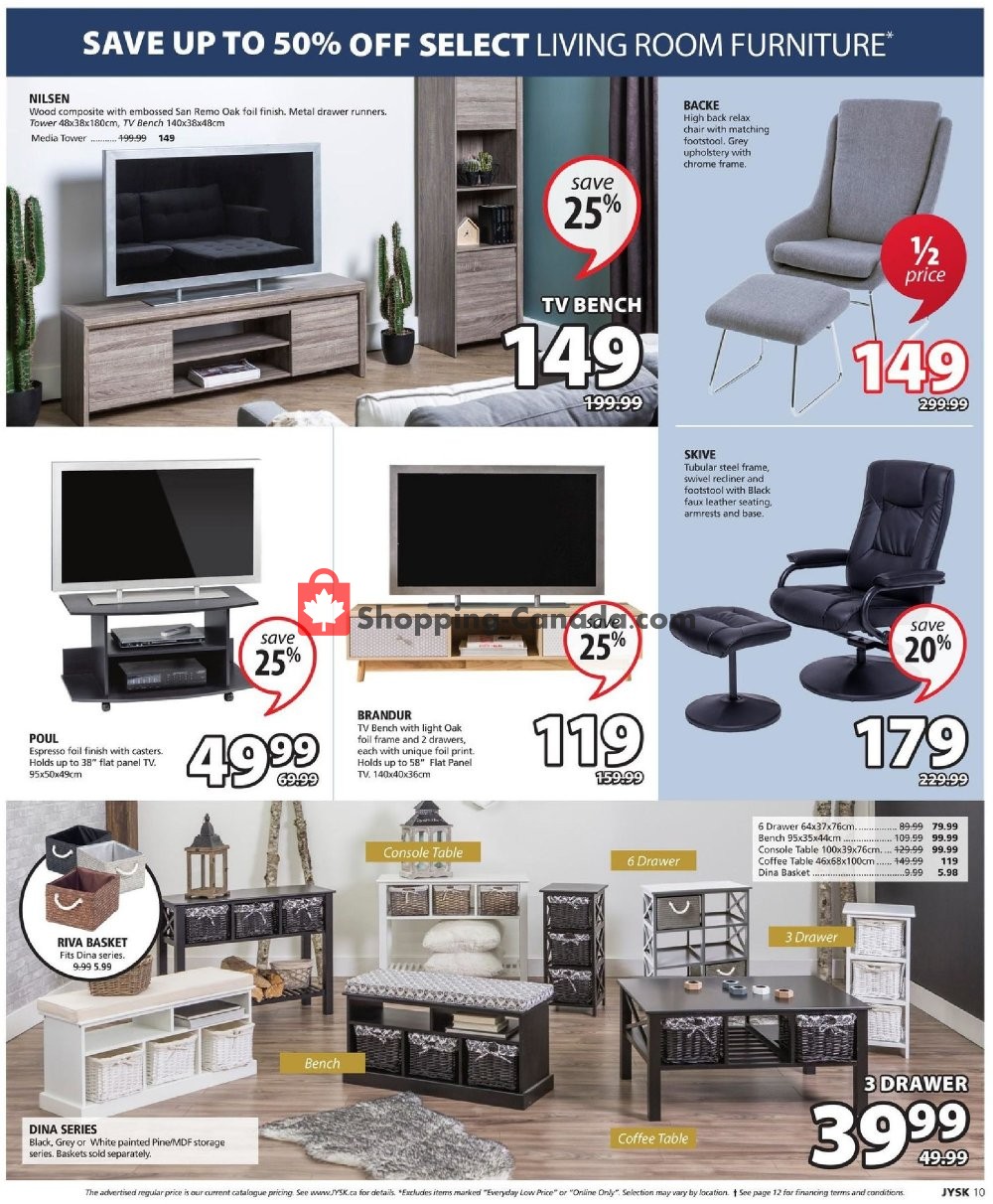 JYSK flyer from Thursday October 25, 2018 to Wednesday October 31, 2018 - page 11