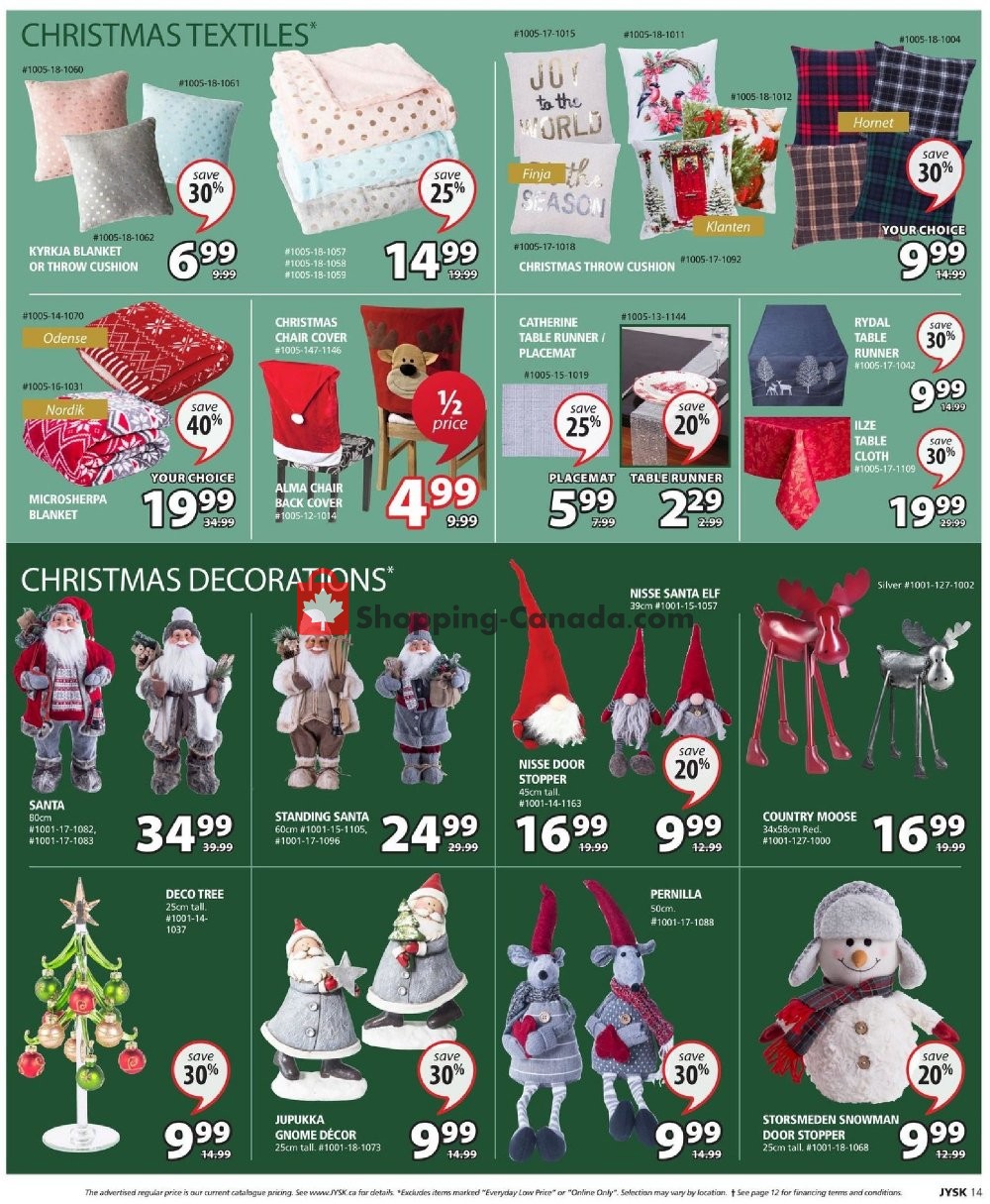 JYSK flyer from Thursday October 25, 2018 to Wednesday October 31, 2018 - page 15