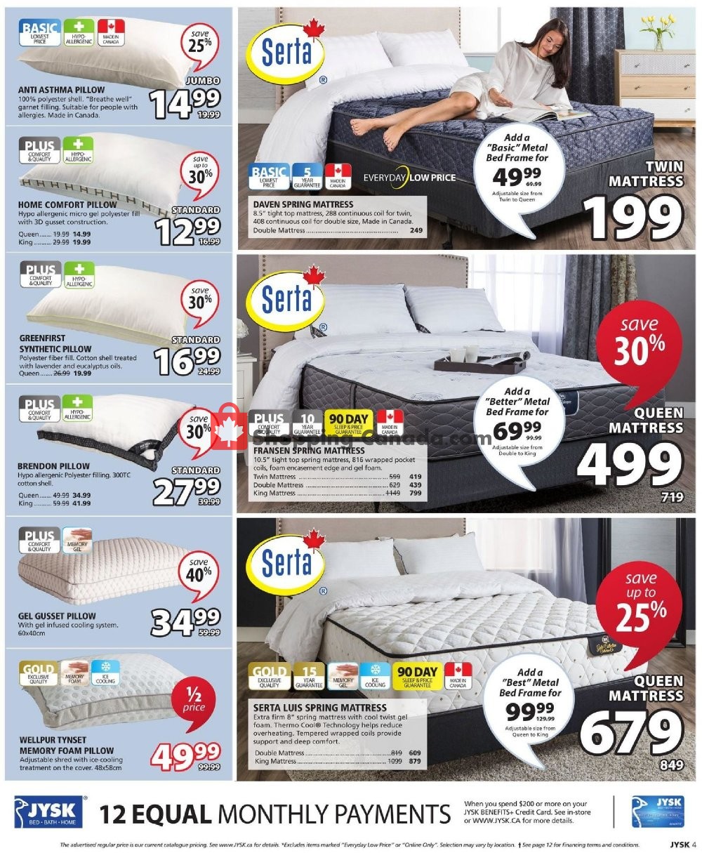 JYSK flyer from Thursday October 25, 2018 to Wednesday October 31, 2018 - page 4