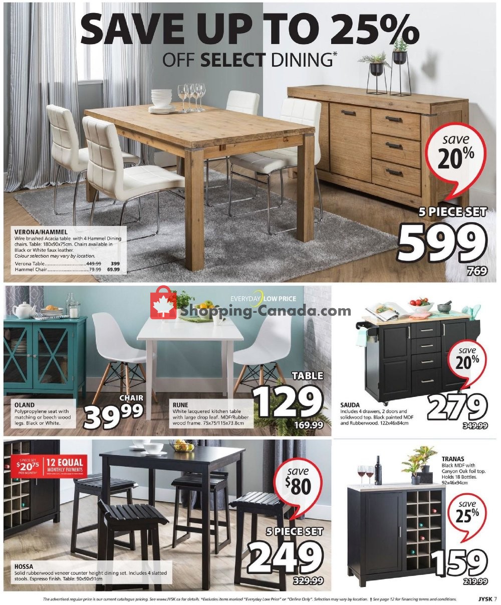JYSK flyer from Thursday October 25, 2018 to Wednesday October 31, 2018 - page 8