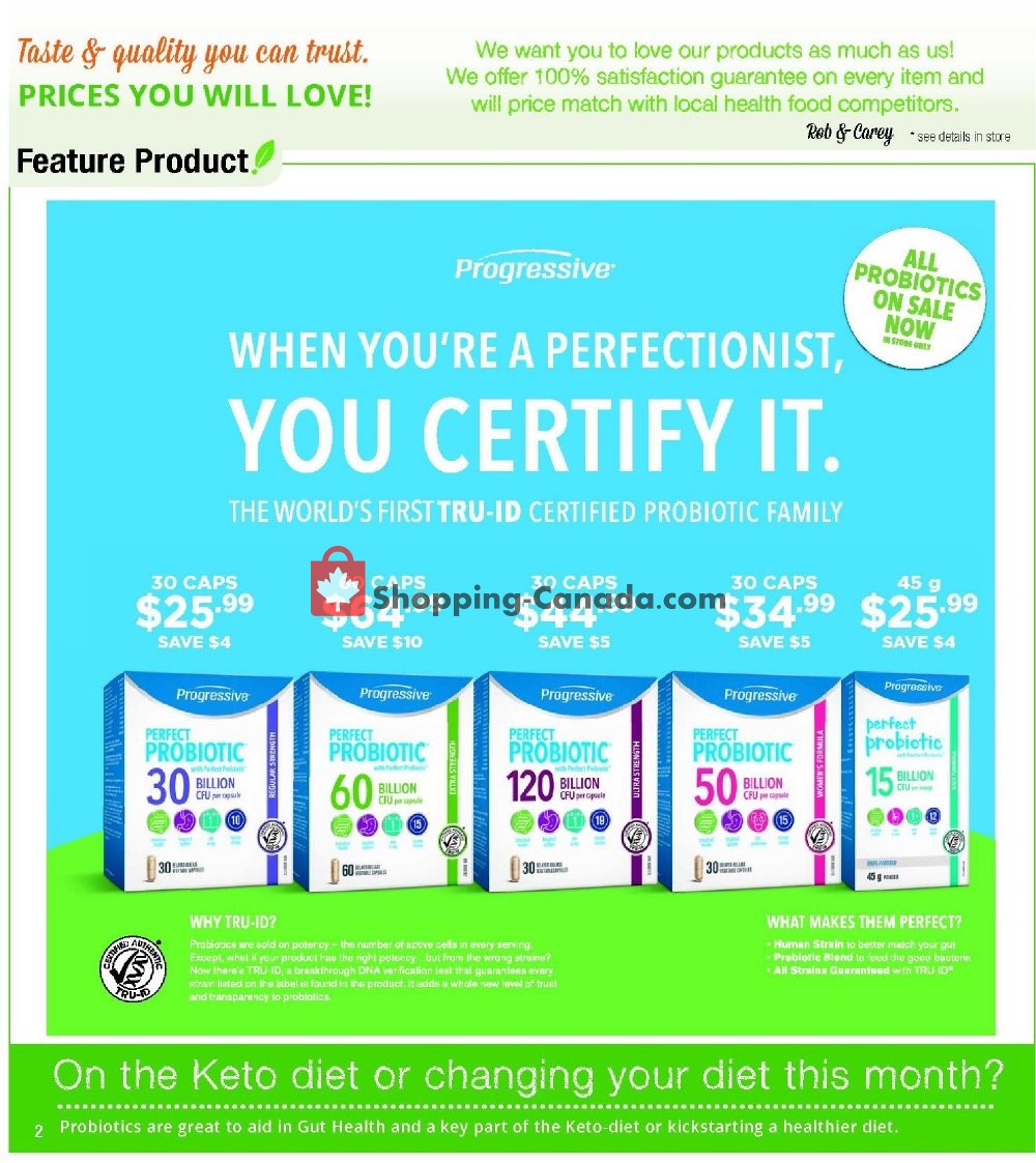 Kardish Health Food Centre flyer from Tuesday January 1, 2019 to Thursday January 31, 2019 - page 2