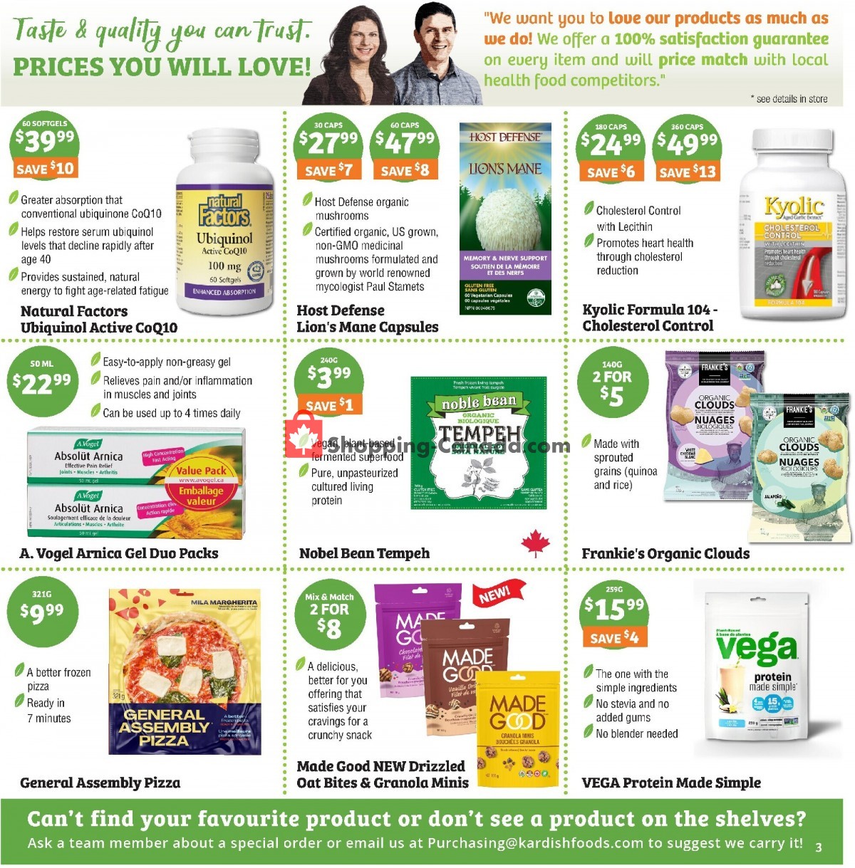 Kardish Health Food Centre flyer from Wednesday March 1, 2023 to Friday March 31, 2023 - page 3