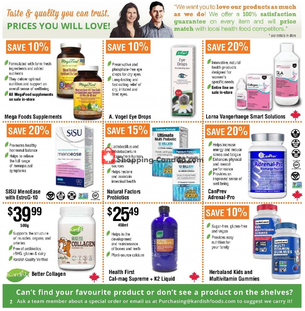 Kardish Health Food Centre flyer from Sunday May 1, 2022 to Tuesday May 31, 2022 - page 2