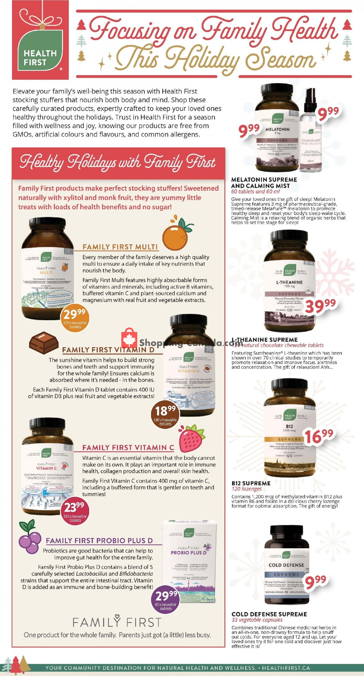 Kardish Health Food Centre flyer from Thursday November 30, 2023 to Wednesday January 3, 2024 - page 5