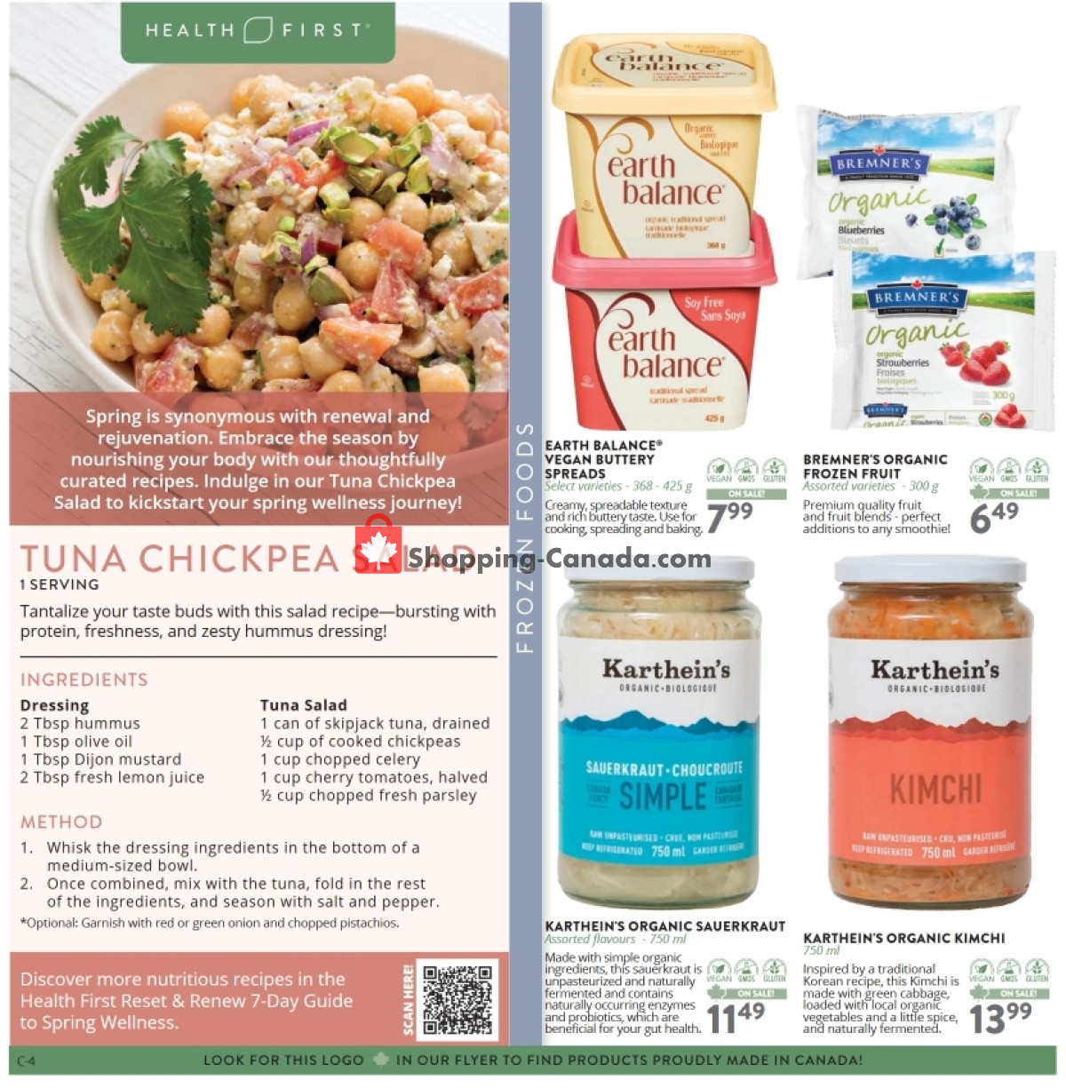 Kardish Health Food Centre flyer from Thursday February 29, 2024 to Wednesday April 3, 2024 - page 4