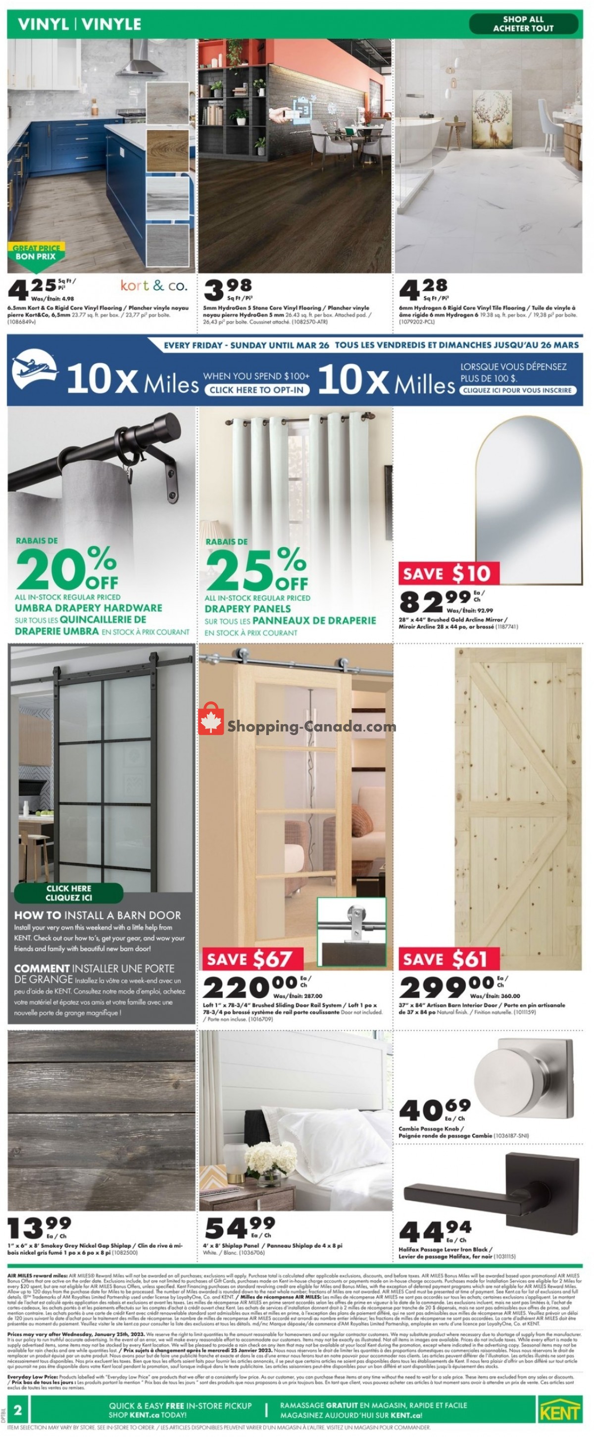Kent Building Supplies flyer from Thursday January 19, 2023 to Wednesday January 25, 2023 - page 3