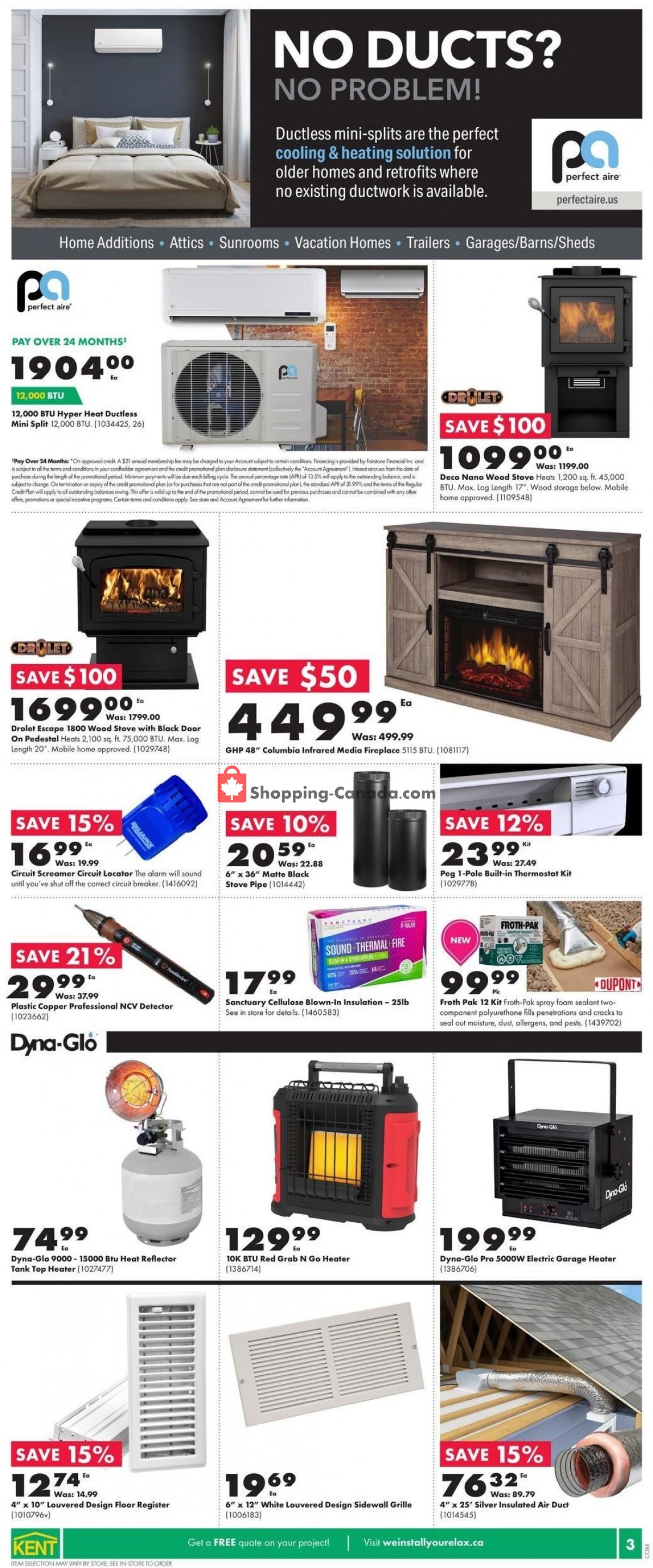 Kent Building Supplies flyer from Thursday September 28, 2023 to Wednesday October 4, 2023 - page 3