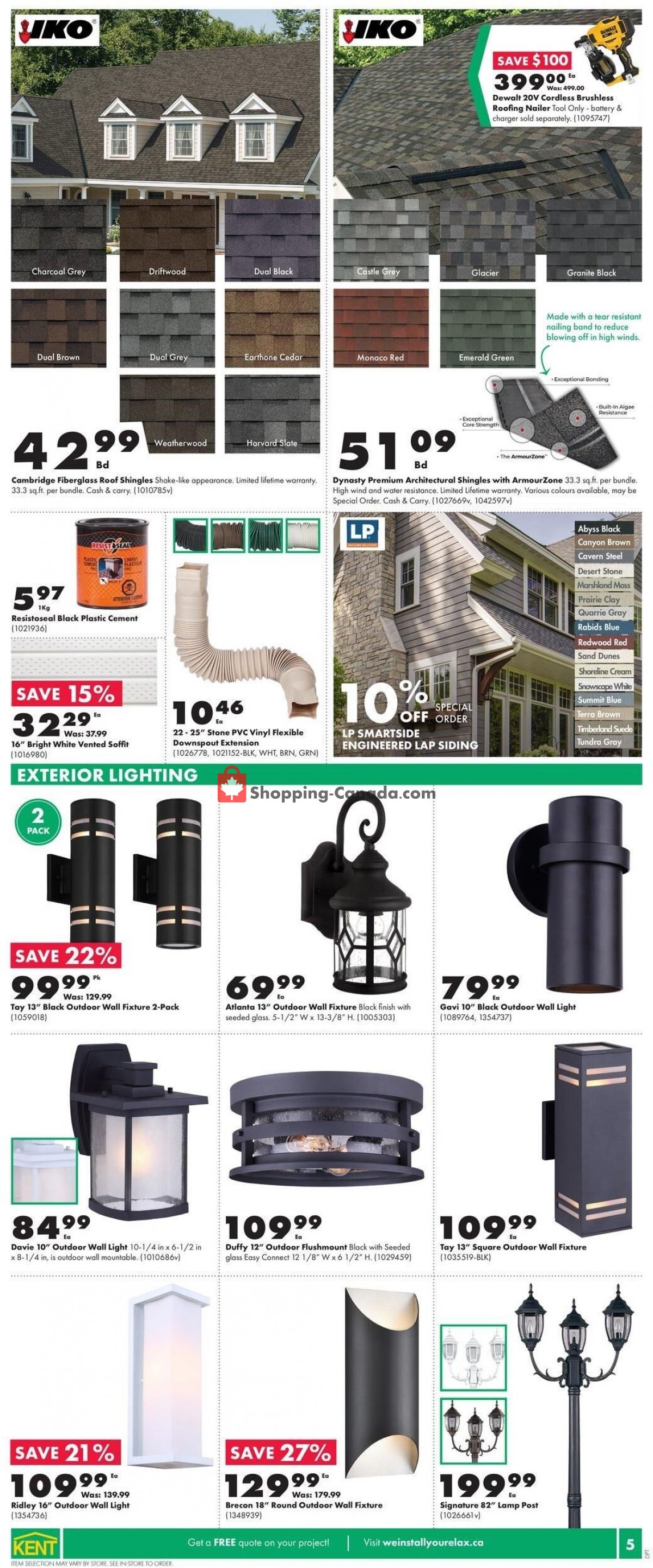 Kent Building Supplies flyer from Thursday September 28, 2023 to Wednesday October 4, 2023 - page 5