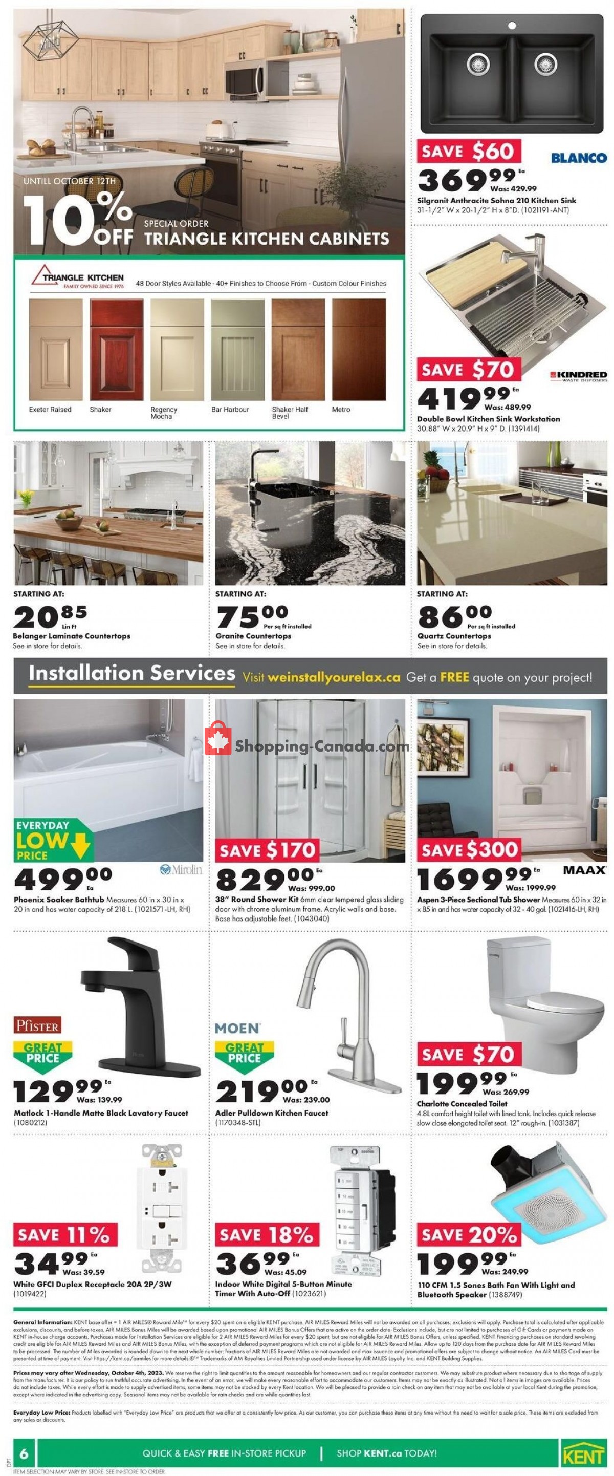 Kent Building Supplies flyer from Thursday September 28, 2023 to Wednesday October 4, 2023 - page 6