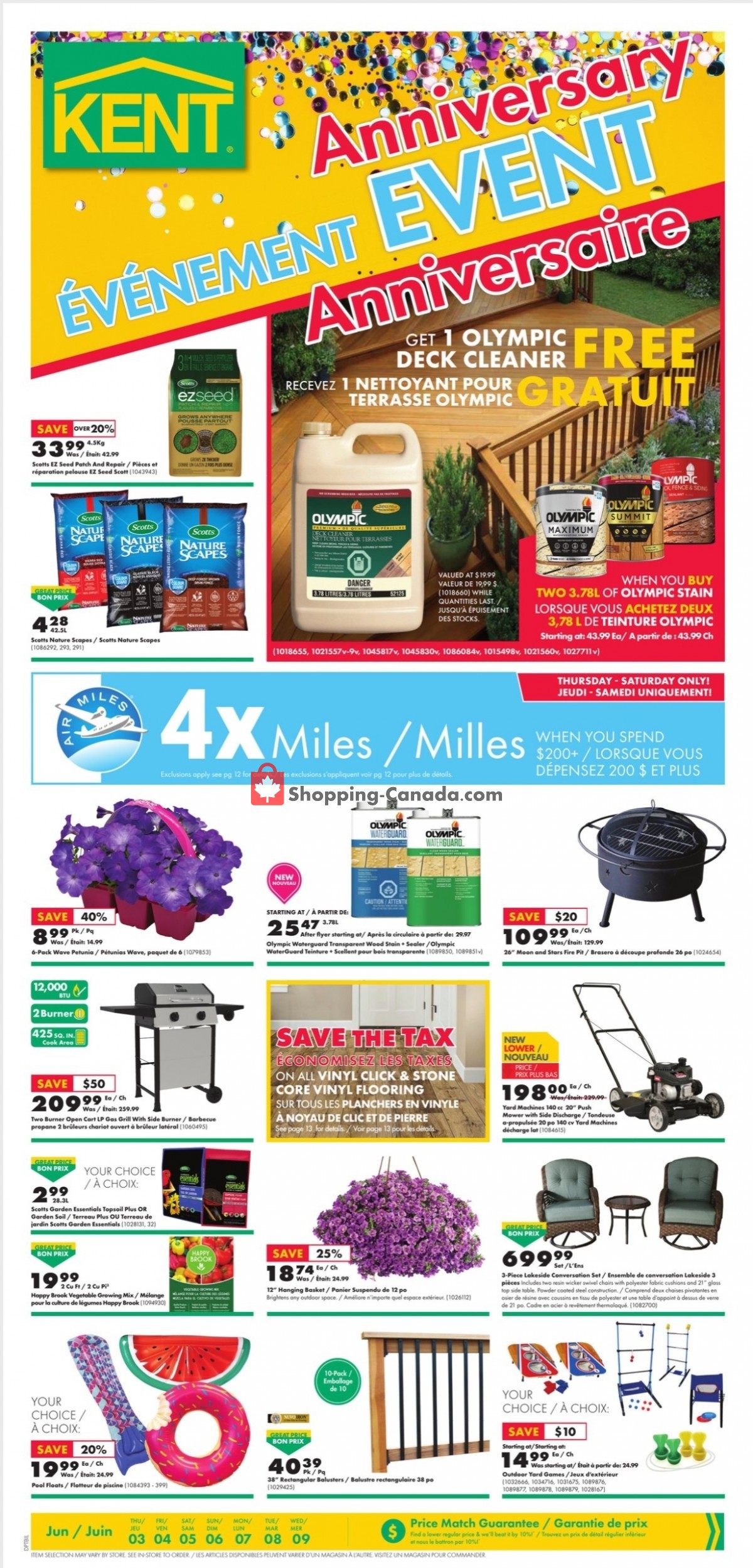 Kent Building Supplies flyer from Thursday June 3, 2021 to Wednesday June 9, 2021 - page 1