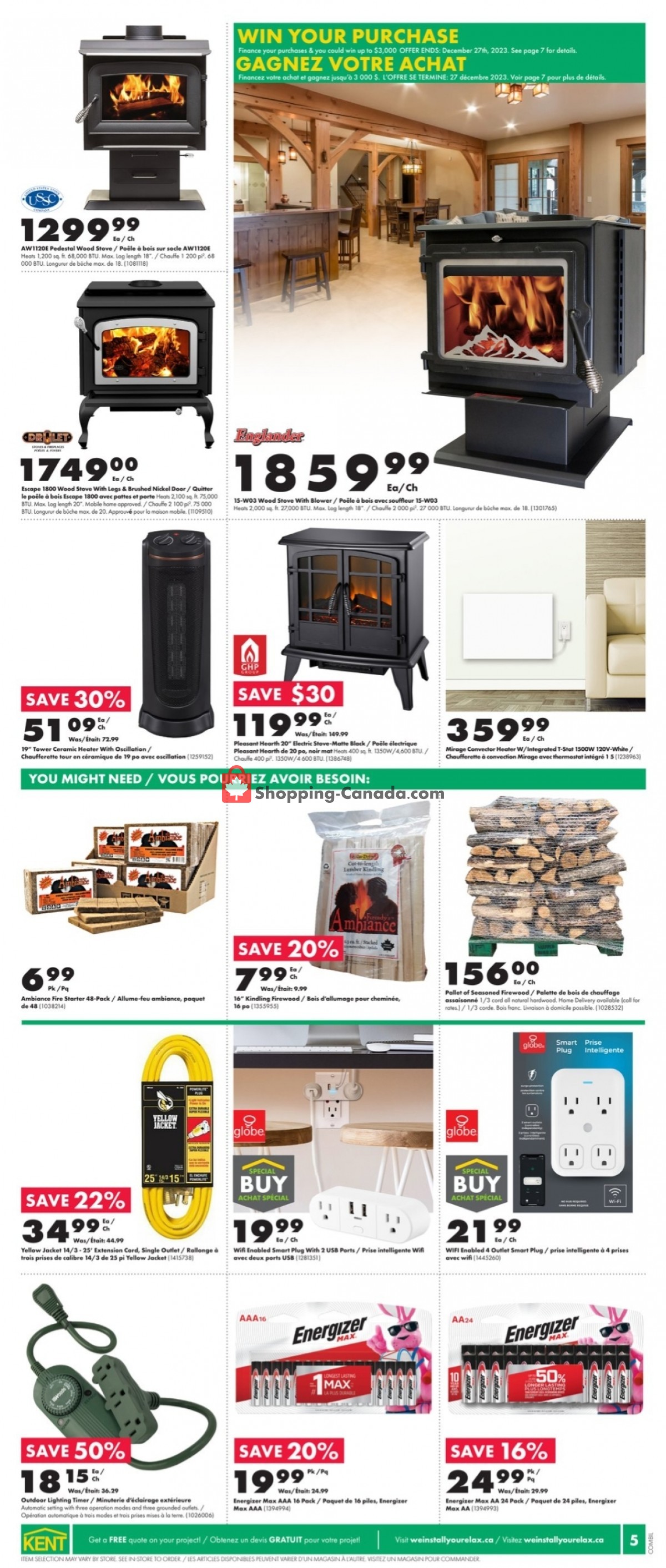 Kent Building Supplies flyer from Thursday November 23, 2023 to Wednesday November 29, 2023 - page 7