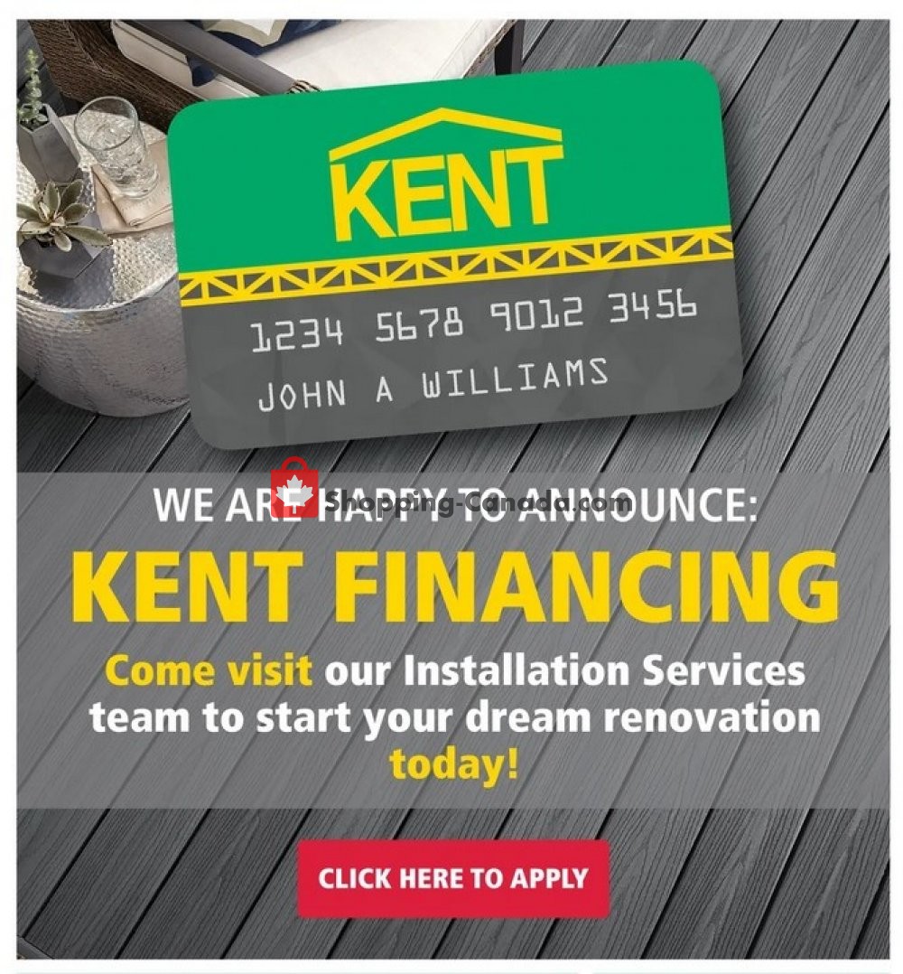 Kent Building Supplies Canada, flyer (Black Friday) November 28