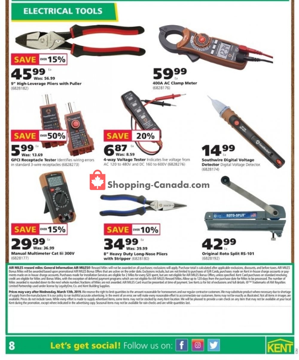 Kent Building Supplies flyer from Thursday March 7, 2019 to Wednesday March 13, 2019 - page 16