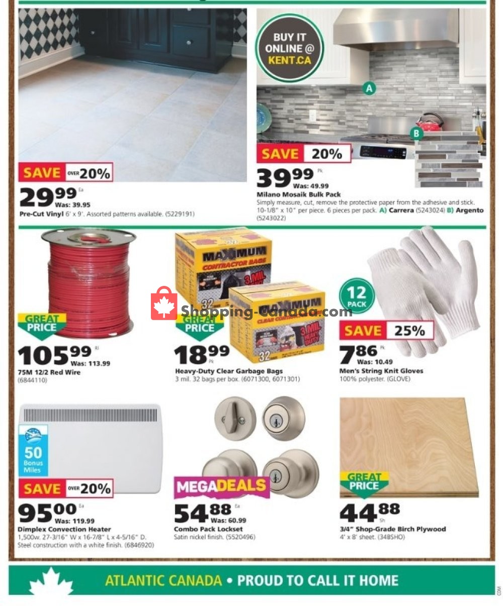 Kent Building Supplies flyer from Thursday March 7, 2019 to Wednesday March 13, 2019 - page 20