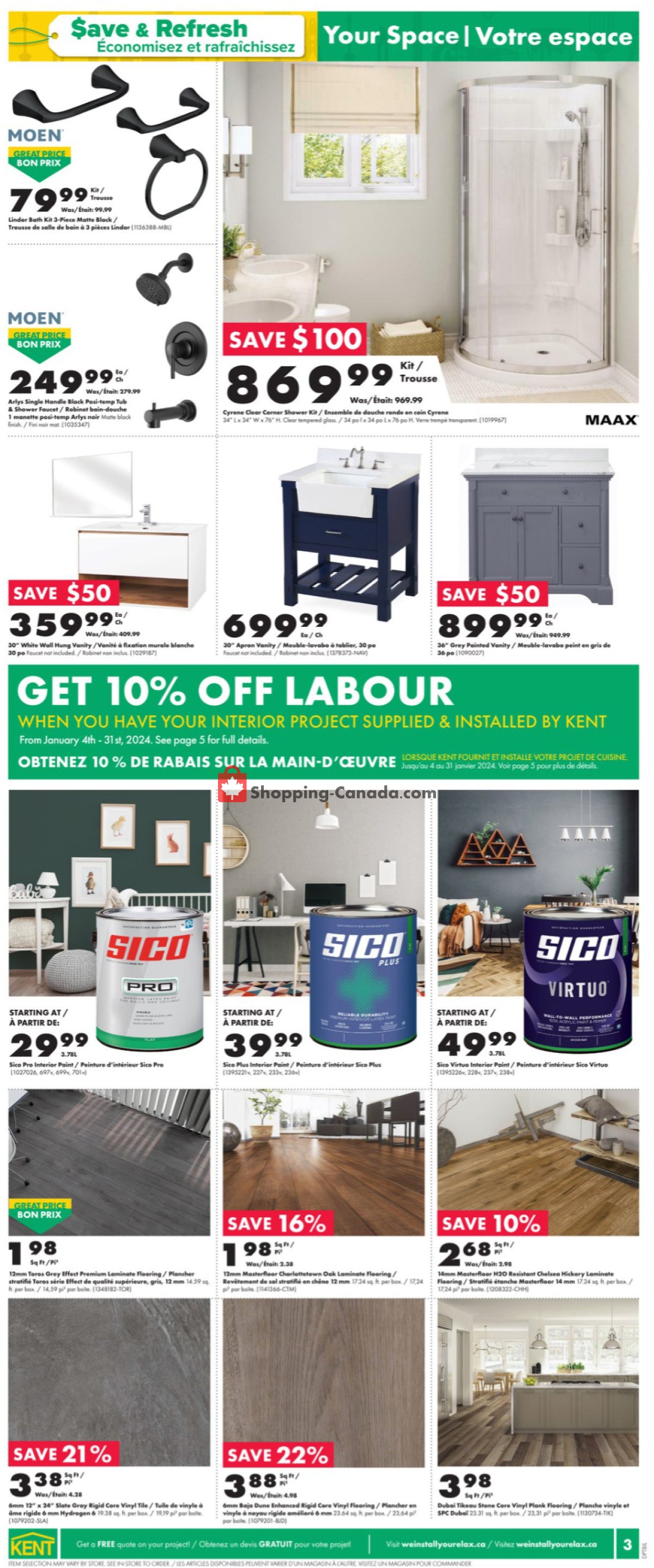 Kent Building Supplies flyer from Thursday January 25, 2024 to Wednesday January 31, 2024 - page 4