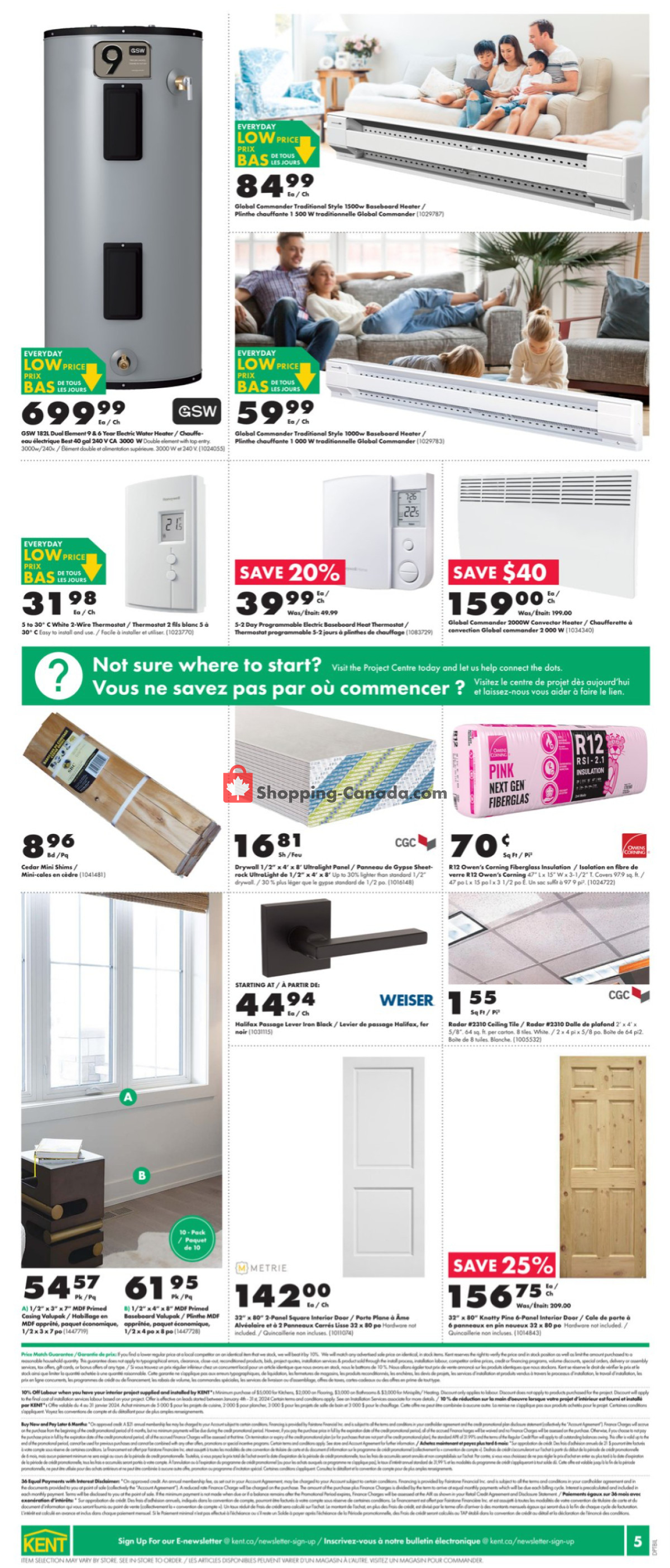 Kent Building Supplies flyer from Thursday January 25, 2024 to Wednesday January 31, 2024 - page 6