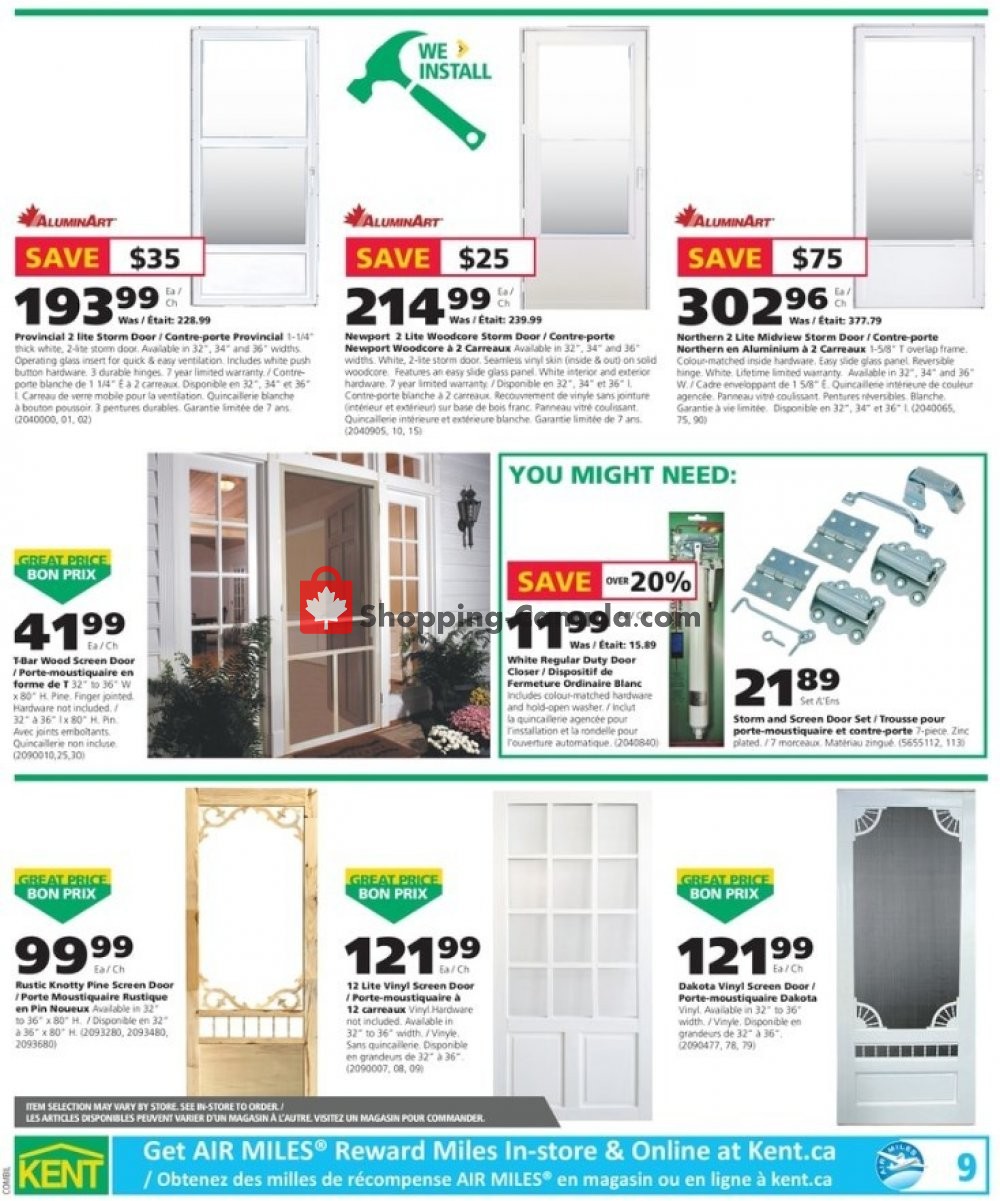 Kent Building Supplies flyer from Thursday May 9, 2019 to Wednesday May 15, 2019 - page 20