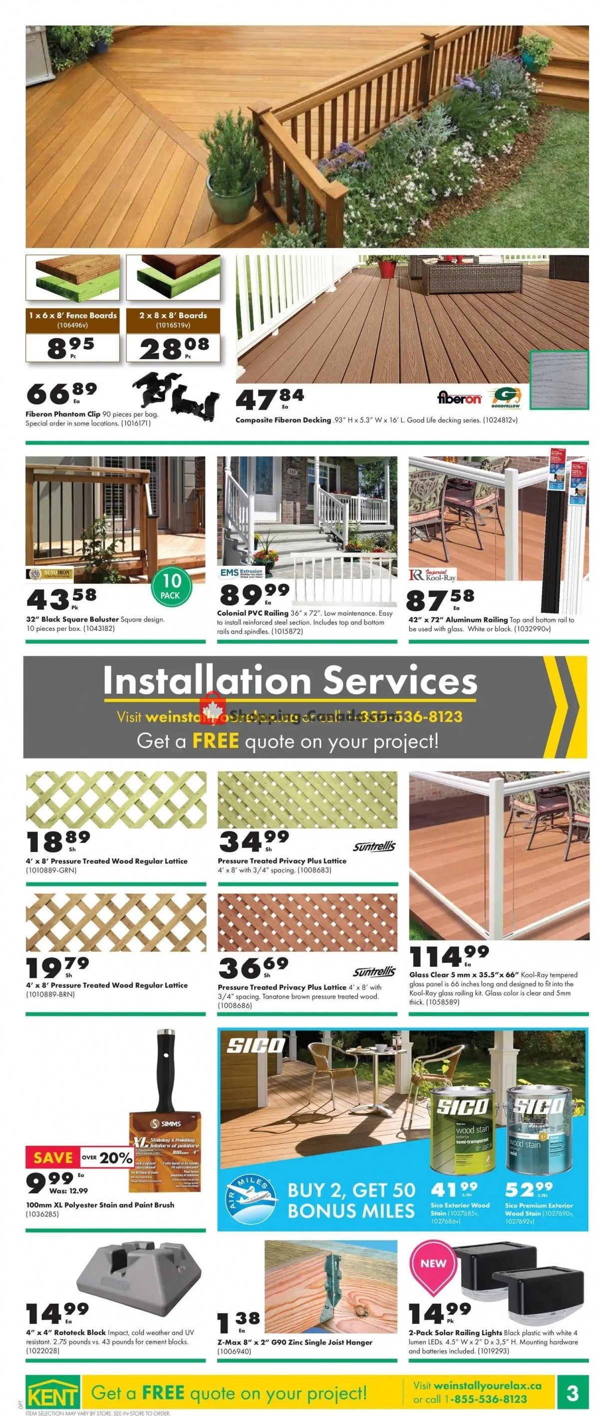 Kent Building Supplies flyer from Thursday April 29, 2021 to Wednesday May 5, 2021 - page 3