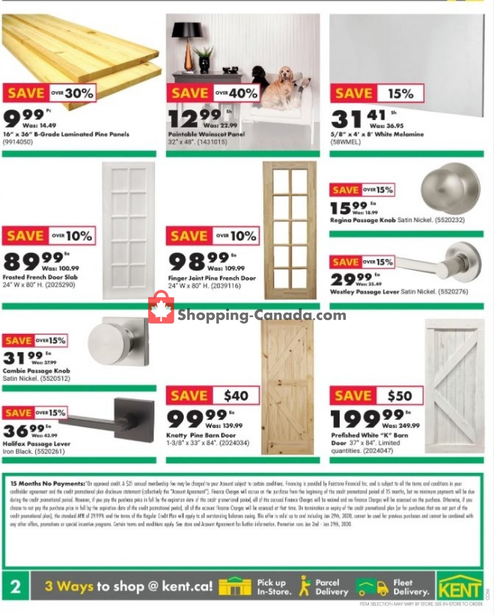 Kent Building Supplies flyer from Thursday January 16, 2020 to Wednesday January 22, 2020 - page 4