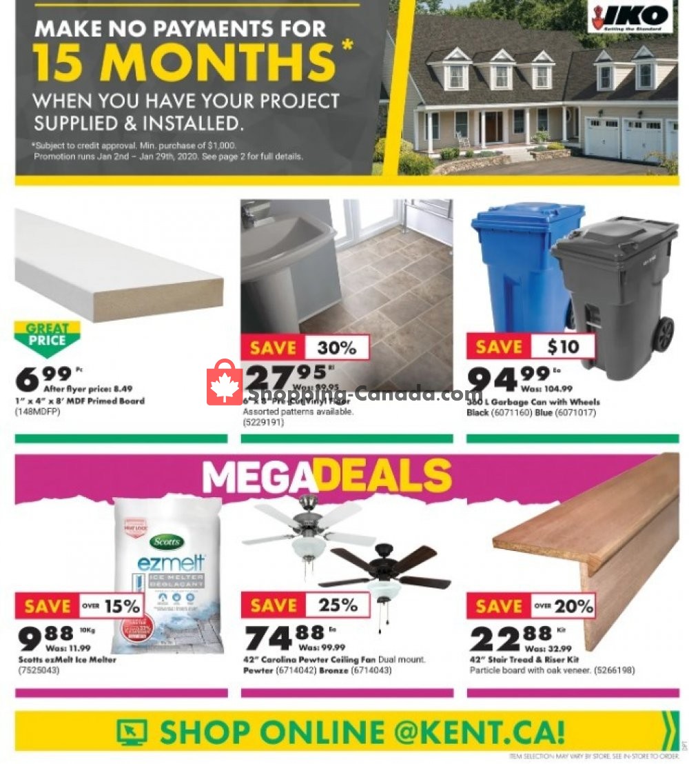 Kent Building Supplies flyer from Thursday January 16, 2020 to Wednesday January 22, 2020 - page 8