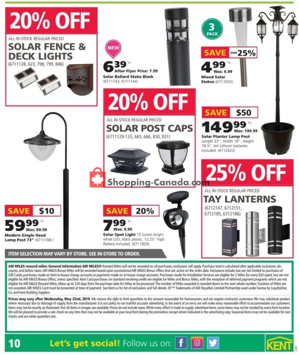 Kent Building Supplies flyer from Thursday May 16, 2019 to Wednesday May 22, 2019 - page 20