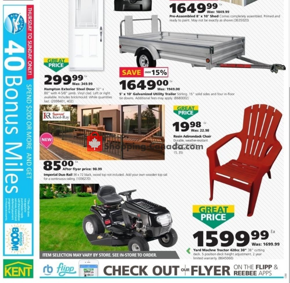Kent Building Supplies flyer from Thursday May 16, 2019 to Wednesday May 22, 2019 - page 28