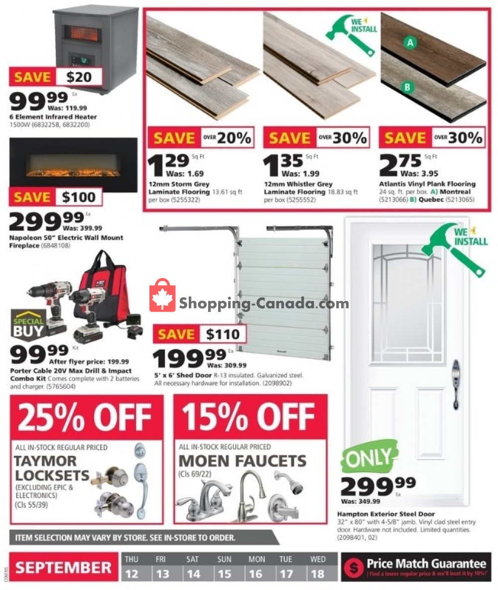 Kent Building Supplies flyer from Thursday September 12, 2019 to Wednesday September 18, 2019 - page 2