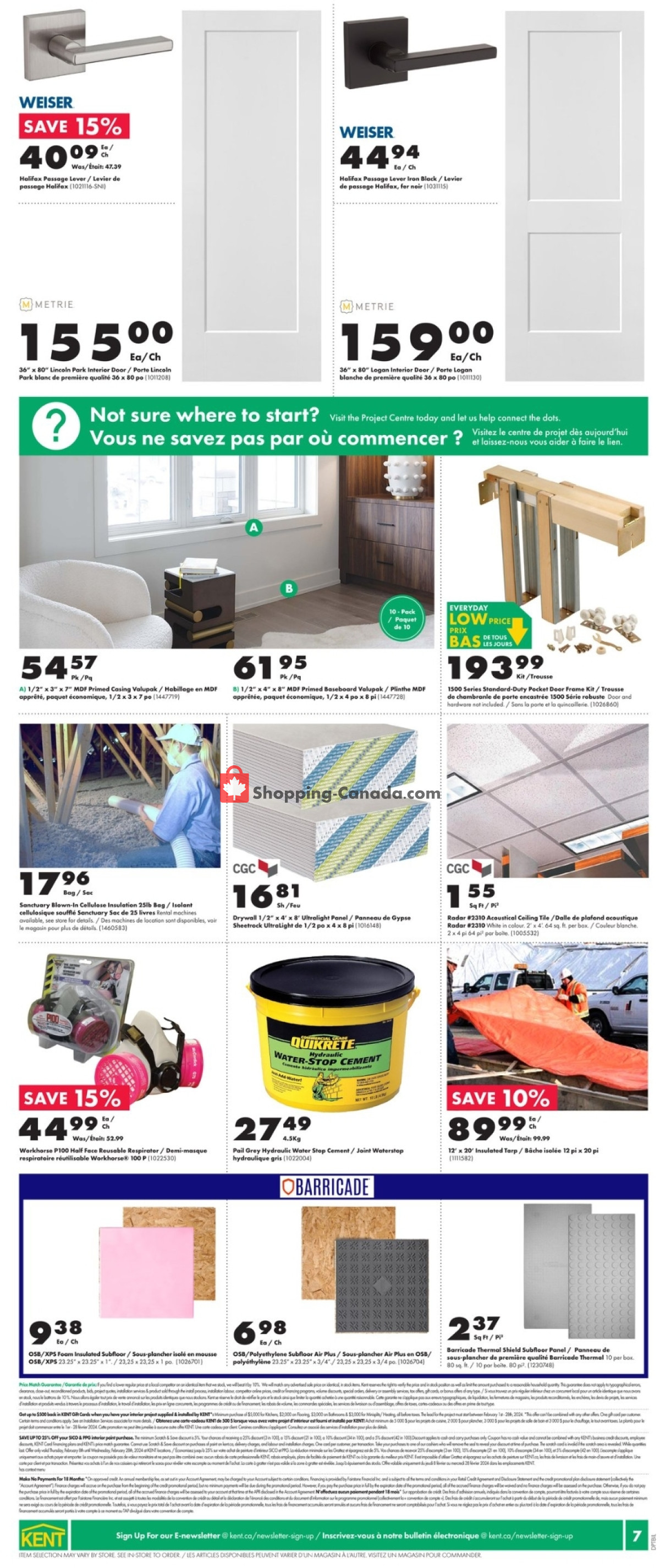 Kent Building Supplies flyer from Thursday February 22, 2024 to Wednesday February 28, 2024 - page 8