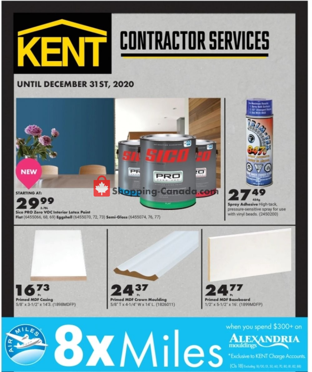 Kent Building Supplies Canada, flyer - (Special Deals): November 27