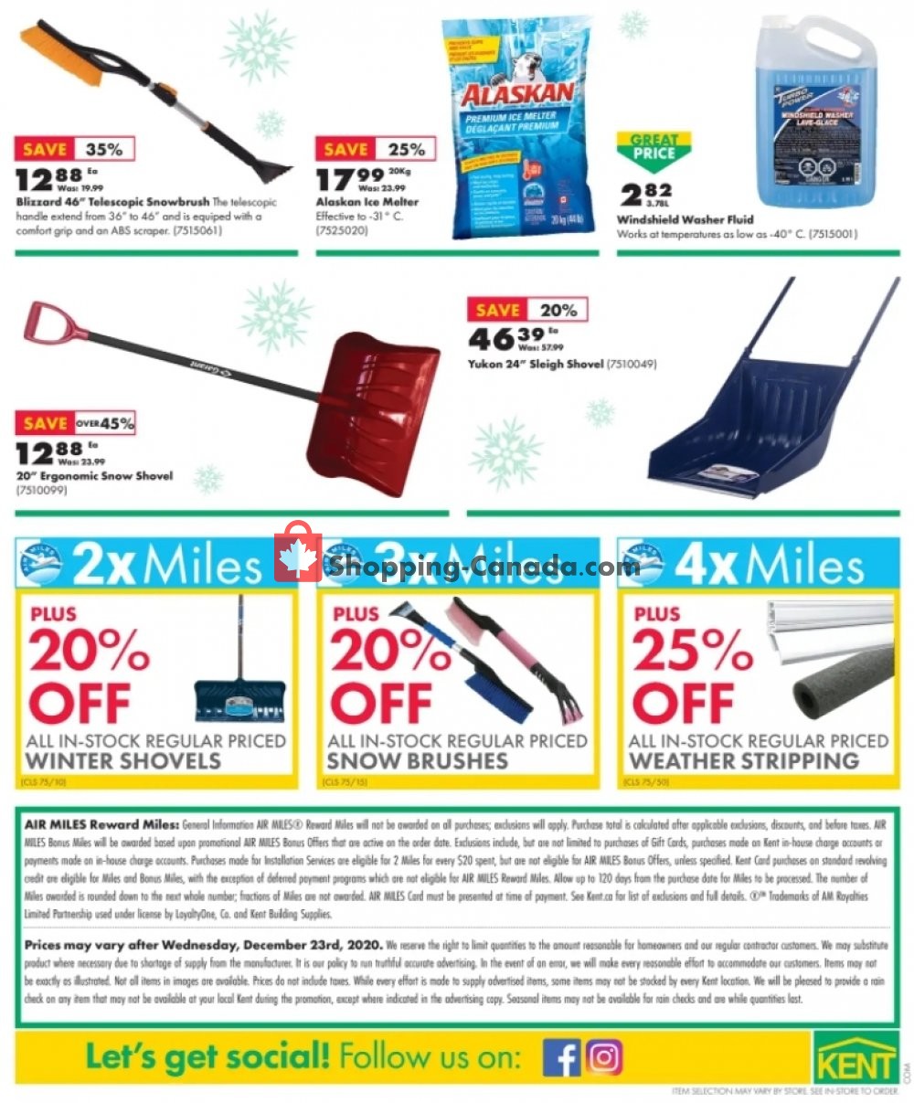 Kent Building Supplies flyer from Thursday December 17, 2020 to Wednesday December 23, 2020 - page 2