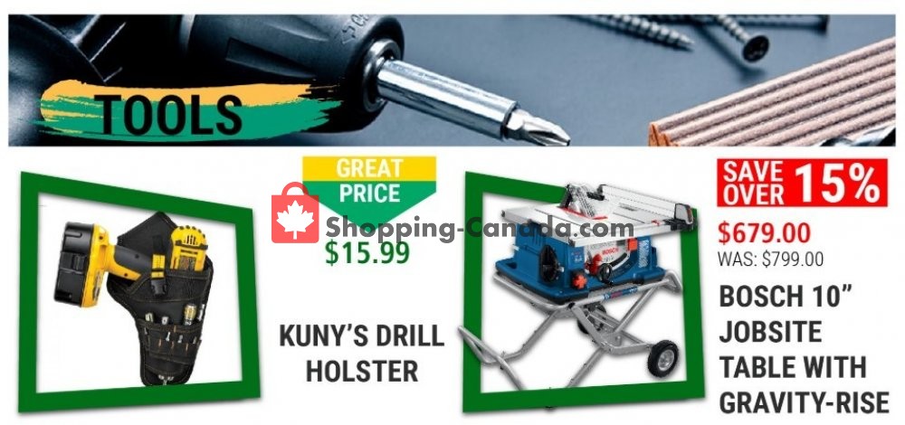 Kent Building Supplies Canada, flyer - (Special Offer): February 1