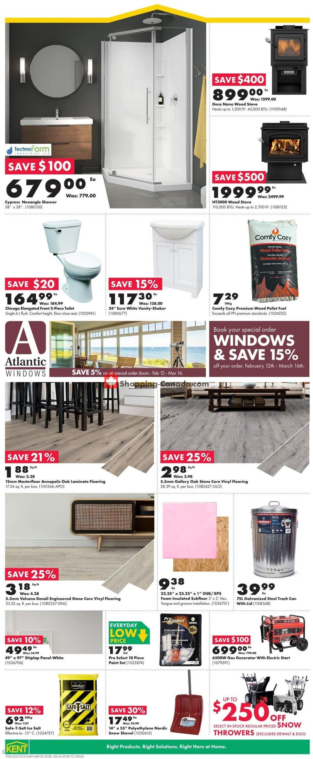 Kent Building Supplies flyer from Thursday February 15, 2024 to Wednesday February 21, 2024 - page 2