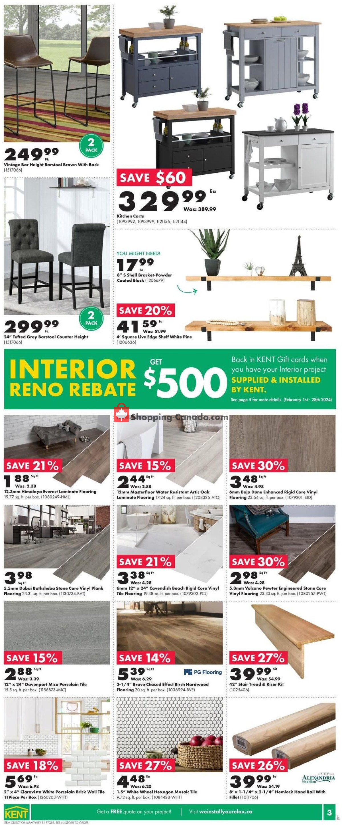 Kent Building Supplies flyer from Thursday February 15, 2024 to Wednesday February 21, 2024 - page 4