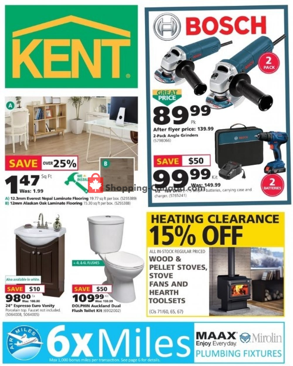 Kent Building Supplies Canada, flyer (Special Offer) February 7