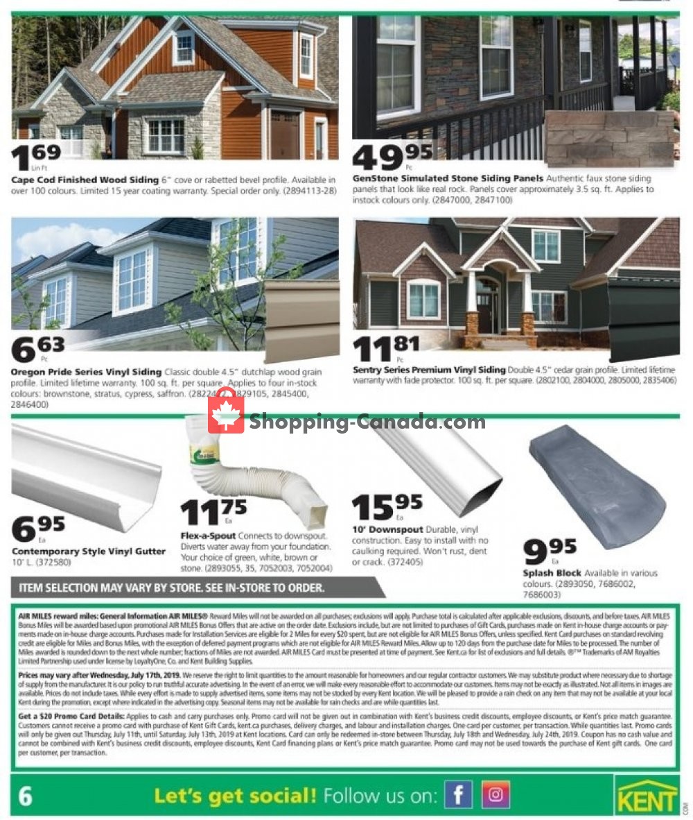 Kent Building Supplies flyer from Thursday July 11, 2019 to Wednesday July 17, 2019 - page 14