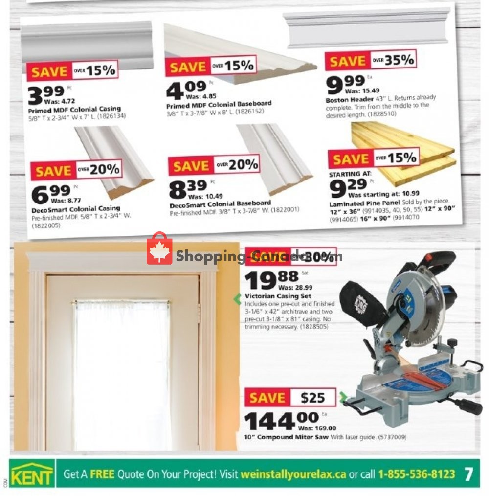 Kent Building Supplies flyer from Thursday March 14, 2019 to Wednesday March 20, 2019 - page 16