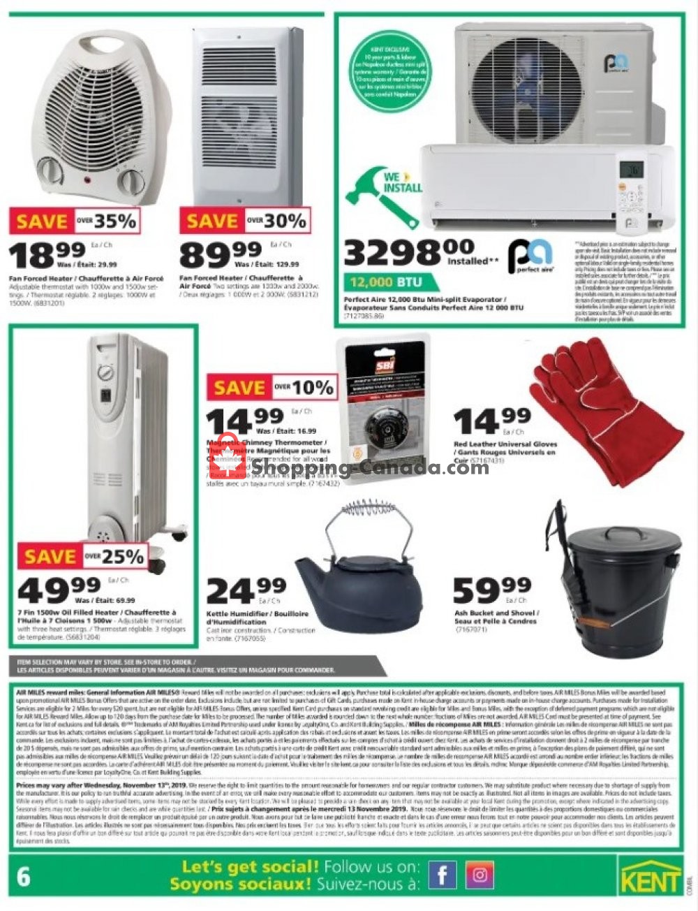 Kent Building Supplies flyer from Thursday November 7, 2019 to Wednesday November 13, 2019 - page 18