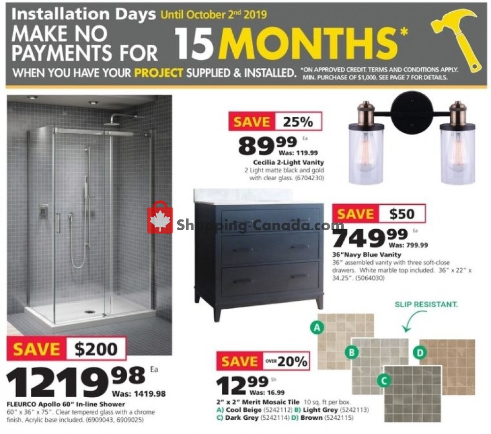 Kent Building Supplies flyer from Thursday September 5, 2019 to Wednesday September 11, 2019 - page 9