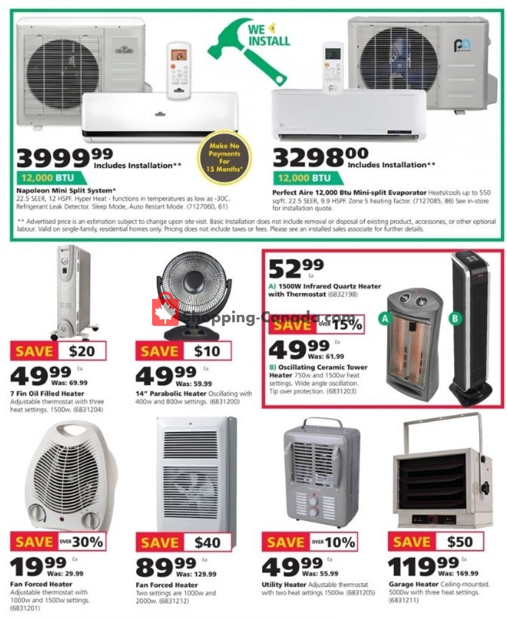 Kent Building Supplies Canada, flyer - (Truckload Espresso Kitchen