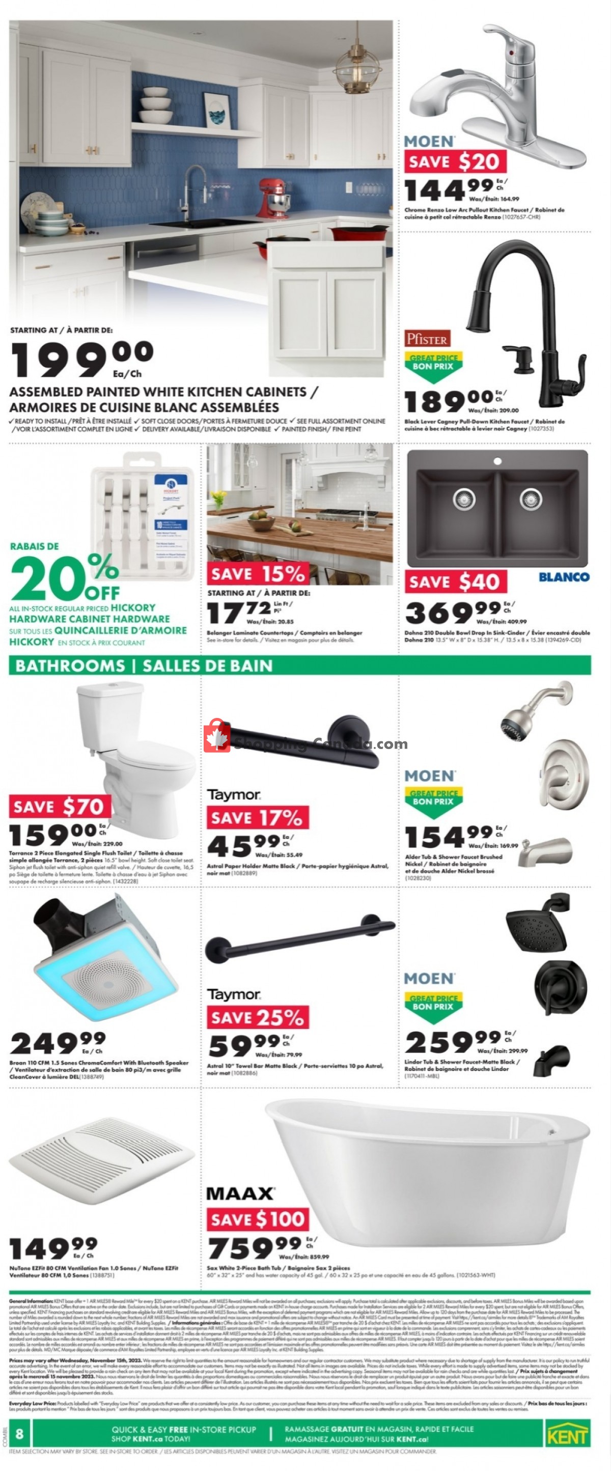 Kent Building Supplies flyer from Thursday November 9, 2023 to Wednesday November 15, 2023 - page 8