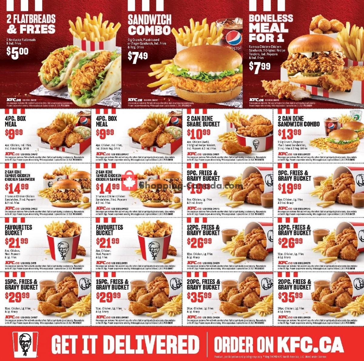 KFC flyer from Thursday September 9, 2021 to Sunday October 31, 2021 - page 2