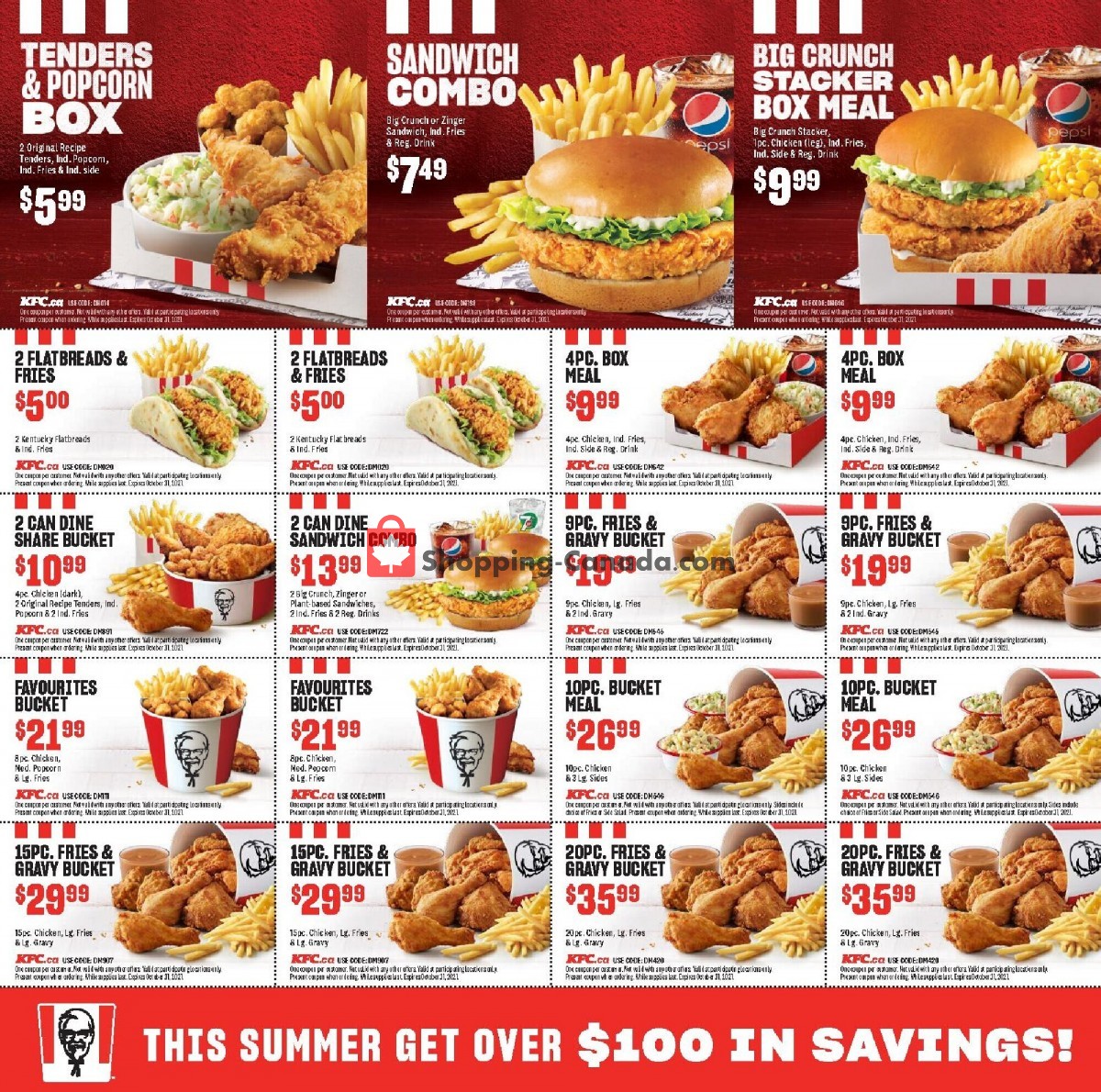 KFC flyer from Thursday September 9, 2021 to Sunday October 31, 2021 - page 2