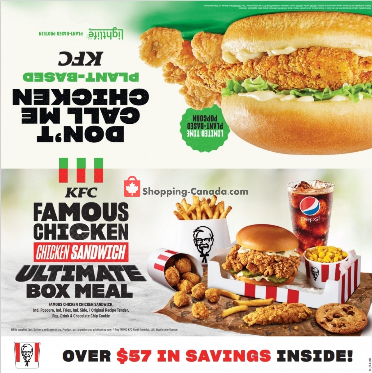KFC Canada, flyer (Coupon Offer Red Deer AB) January 10 March