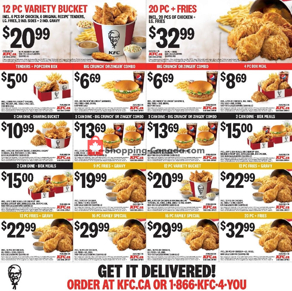 KFC flyer from Monday July 27, 2020 to Sunday September 27, 2020 - page 2