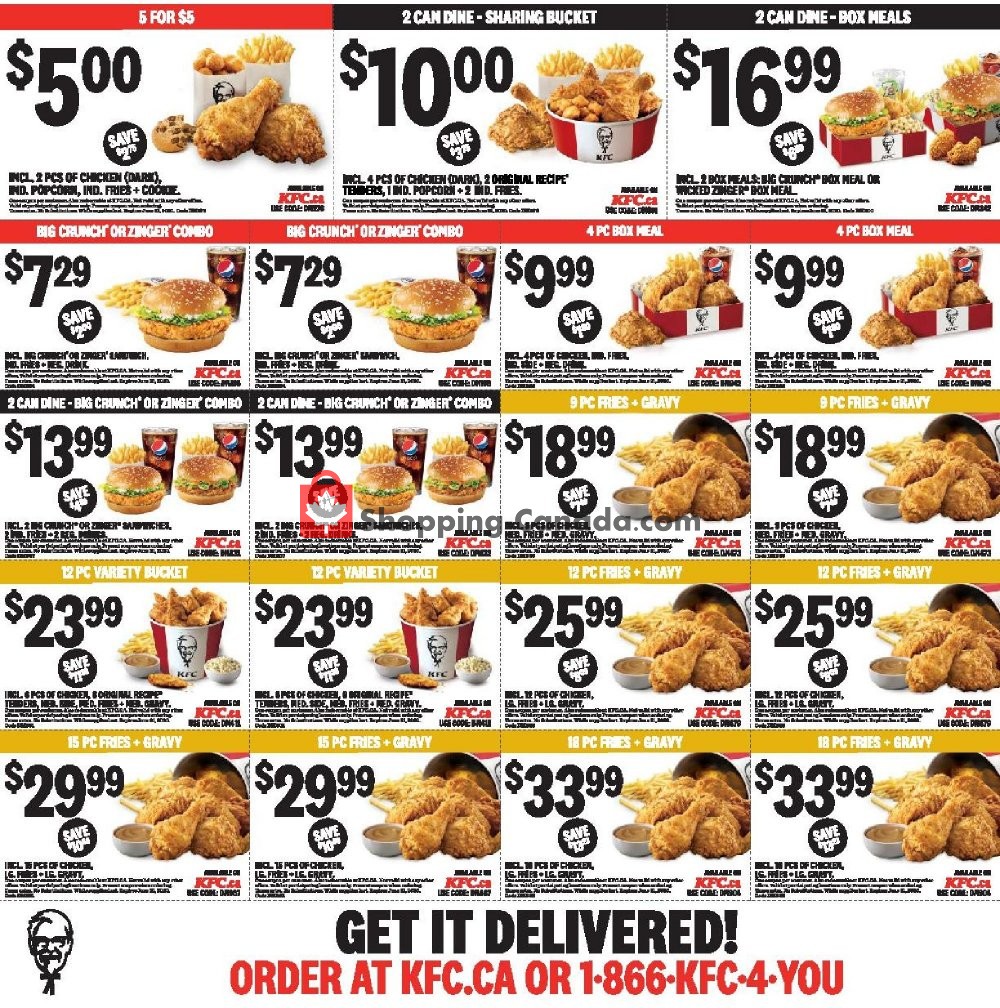 KFC flyer from Thursday April 30, 2020 to Wednesday June 3, 2020 - page 1